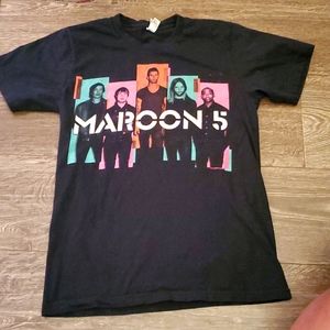 Maroon 5 North America Tour 2013 Tshirt SMALL